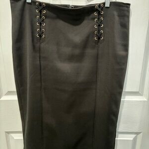 White House Black Market - Black Long Skirt